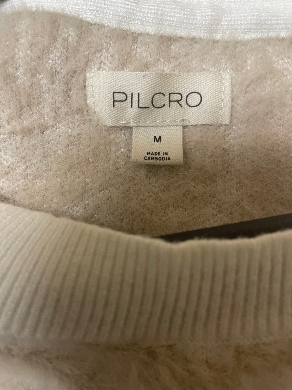 Anthropology Pilcro Animal Eyelash Sweater - Size Medium - Picture 2 of 7